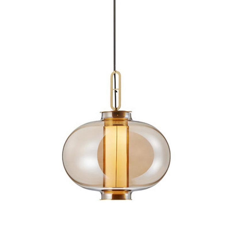 Uphaos Modern Minimalist Family Glass Pendant Light-Neutral Decor