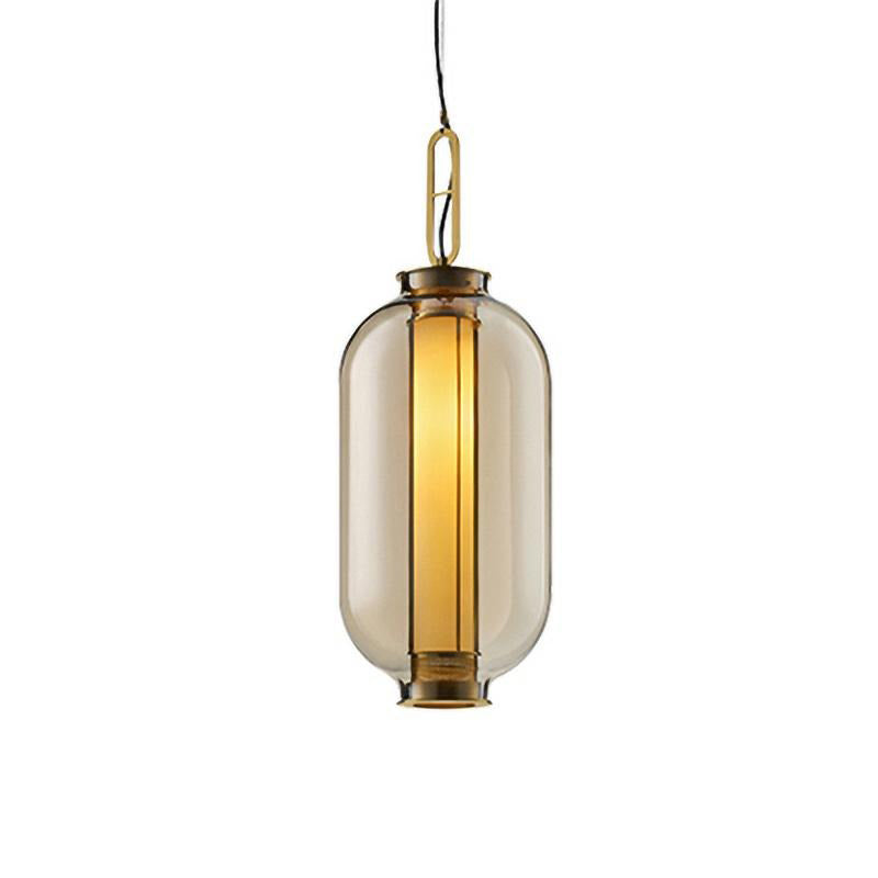 Uphaos Modern Minimalist Family Glass Pendant Light-Neutral Decor