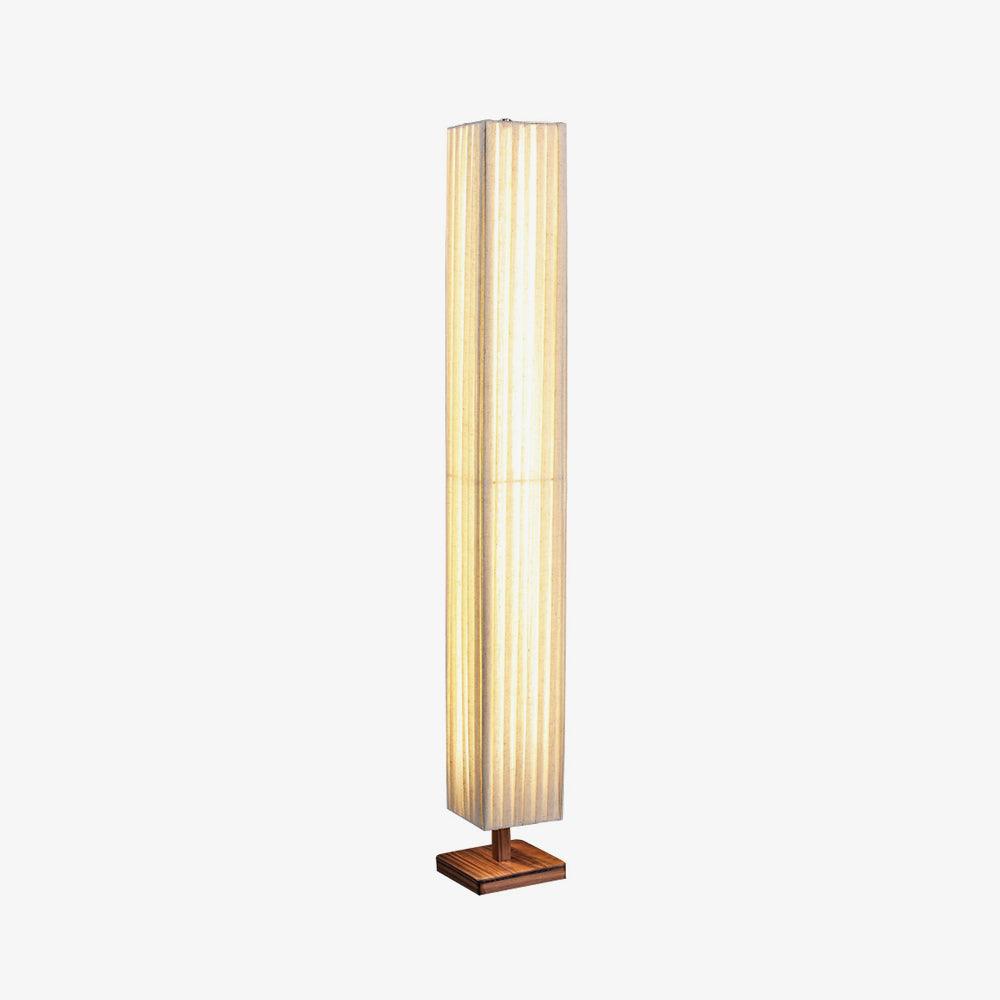 Vesolyre Japandi Fabric Floor Lamp-Neutral Decor
