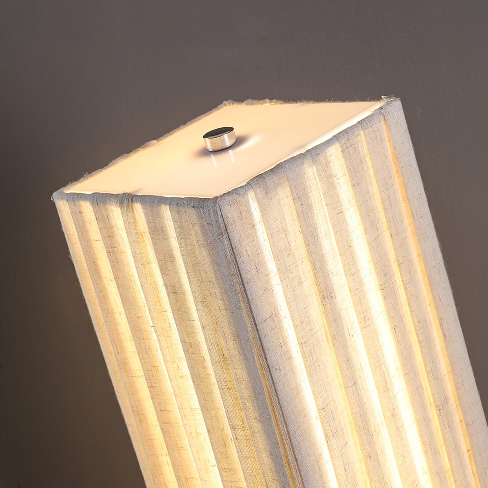 Vesolyre Japandi Fabric Floor Lamp-Neutral Decor