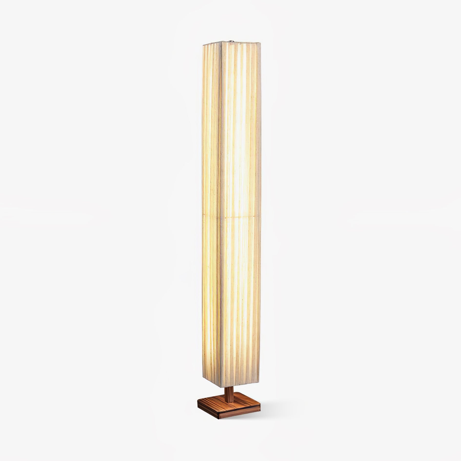 Vesolyre Japandi Fabric Floor Lamp-Neutral Decor