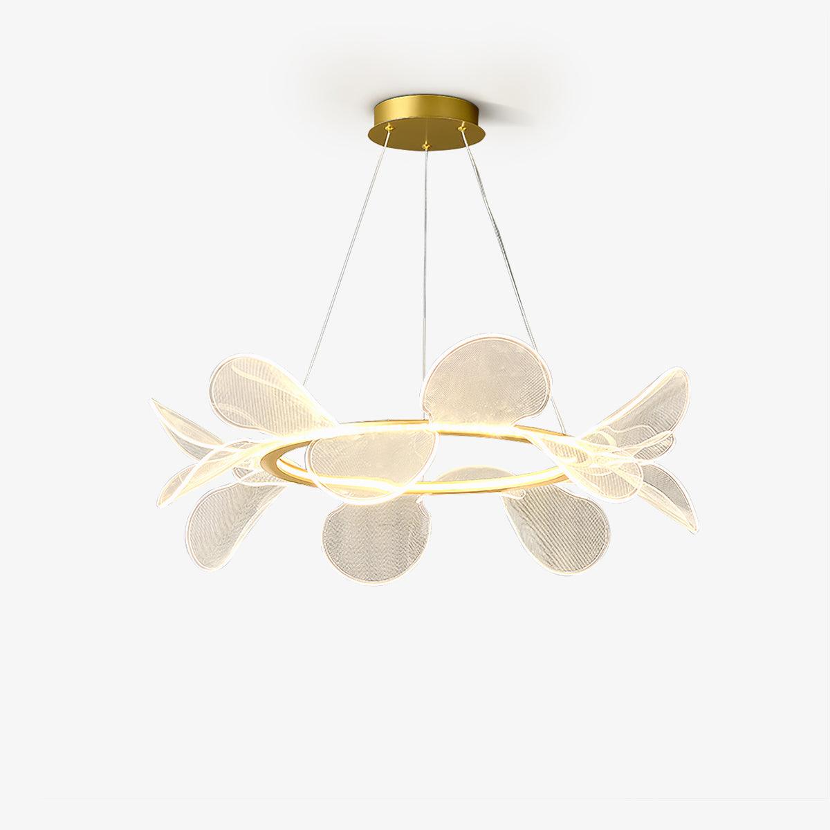 Lustra Chandelier Bain Flying Flowers Acrylic-Neutral Decor