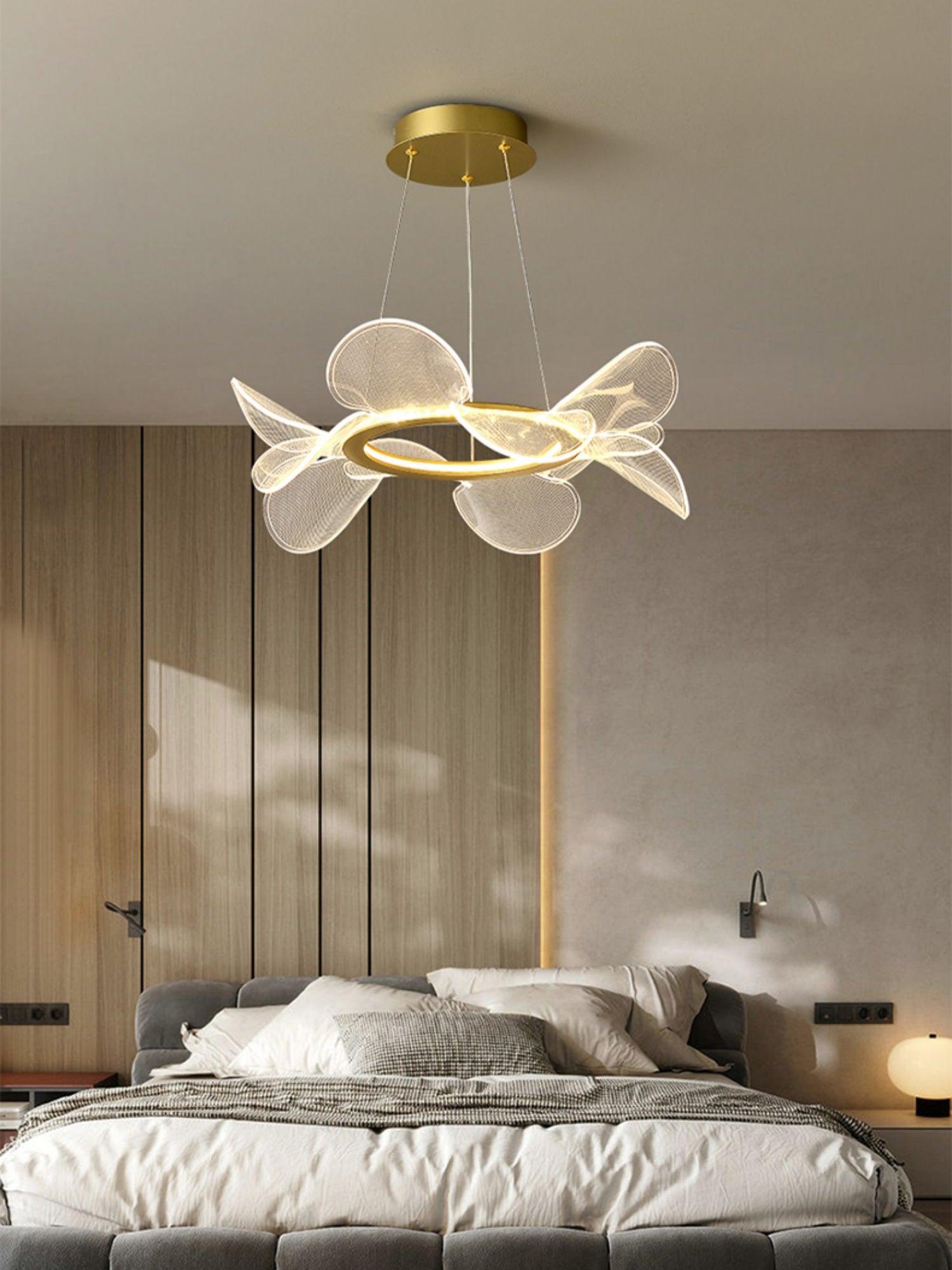 Lustra Chandelier Bain Flying Flowers Acrylic-Neutral Decor