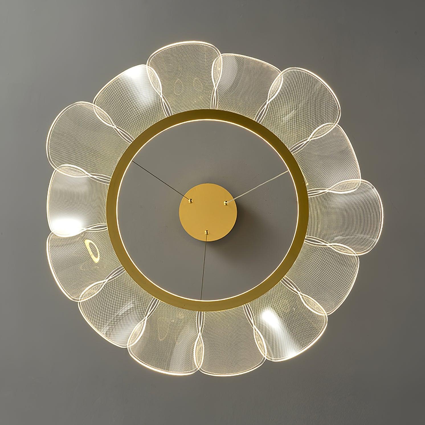 Lustra Chandelier Bain Flying Flowers Acrylic-Neutral Decor