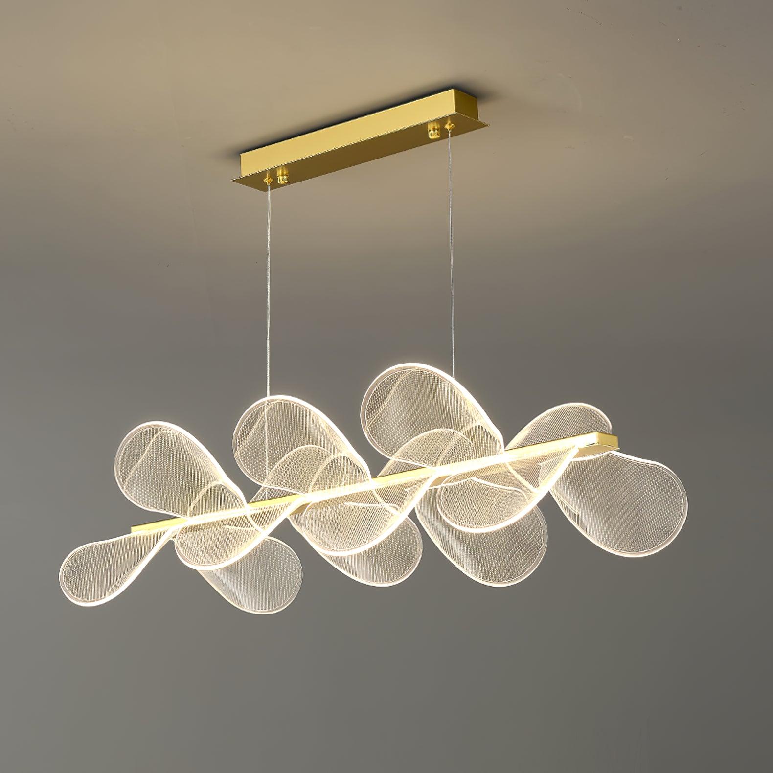 Lustra Chandelier Bain Flying Flowers Acrylic-Neutral Decor
