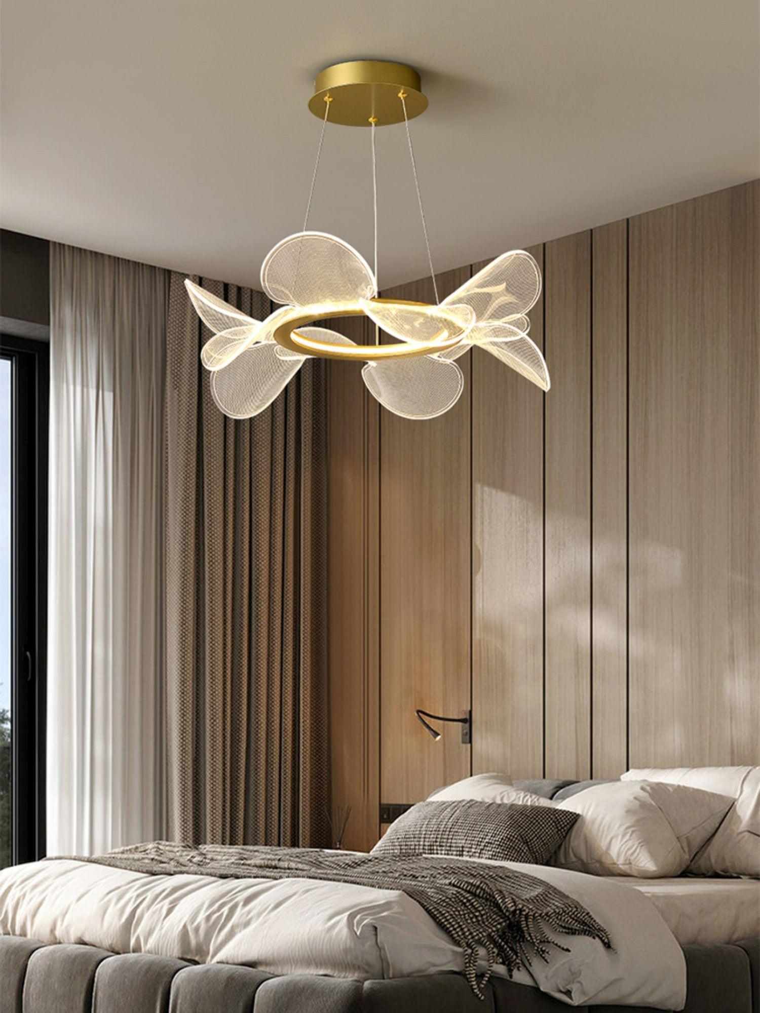 Lustra Chandelier Bain Flying Flowers Acrylic-Neutral Decor