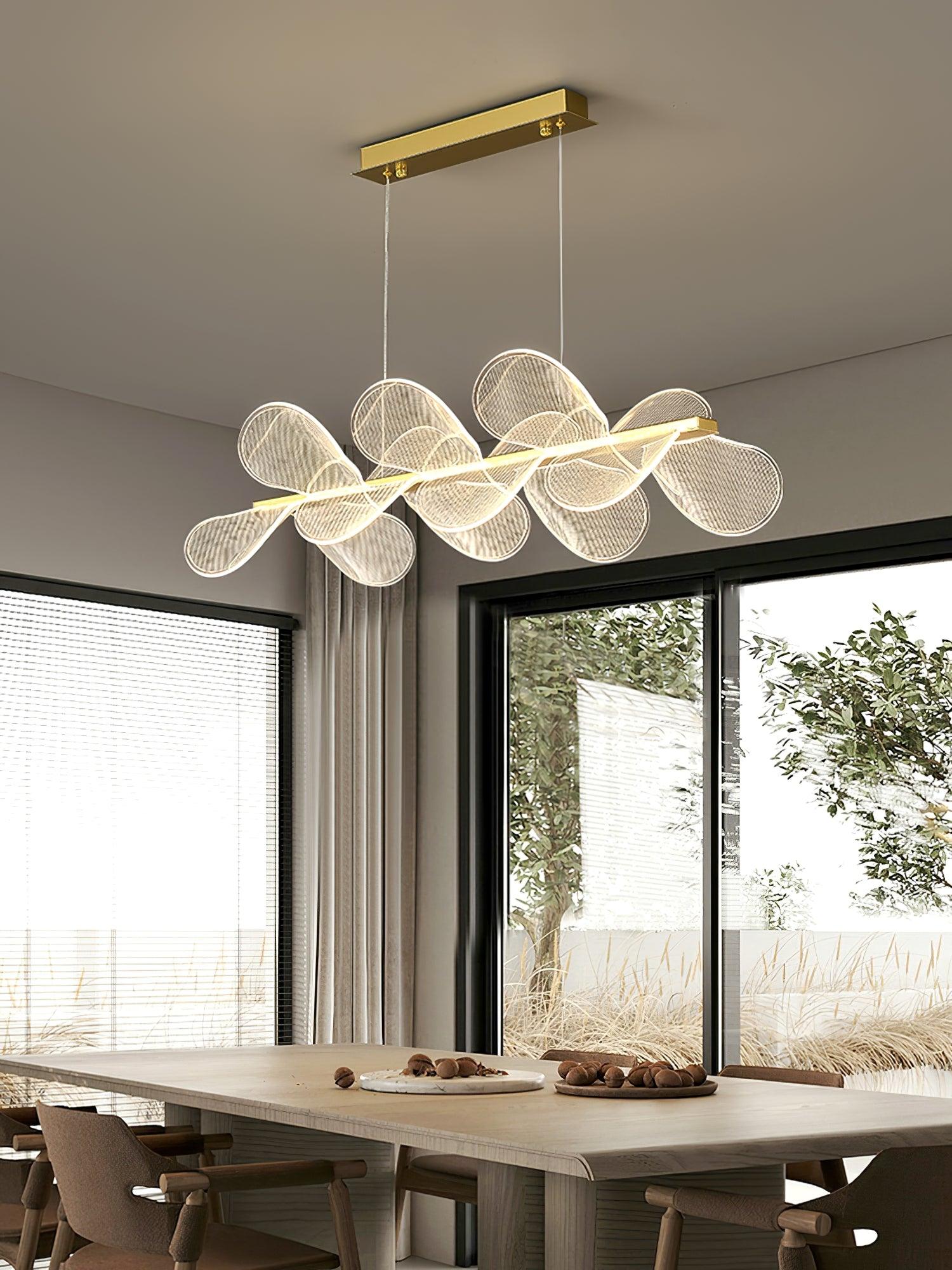 Lustra Chandelier Bain Flying Flowers Acrylic-Neutral Decor