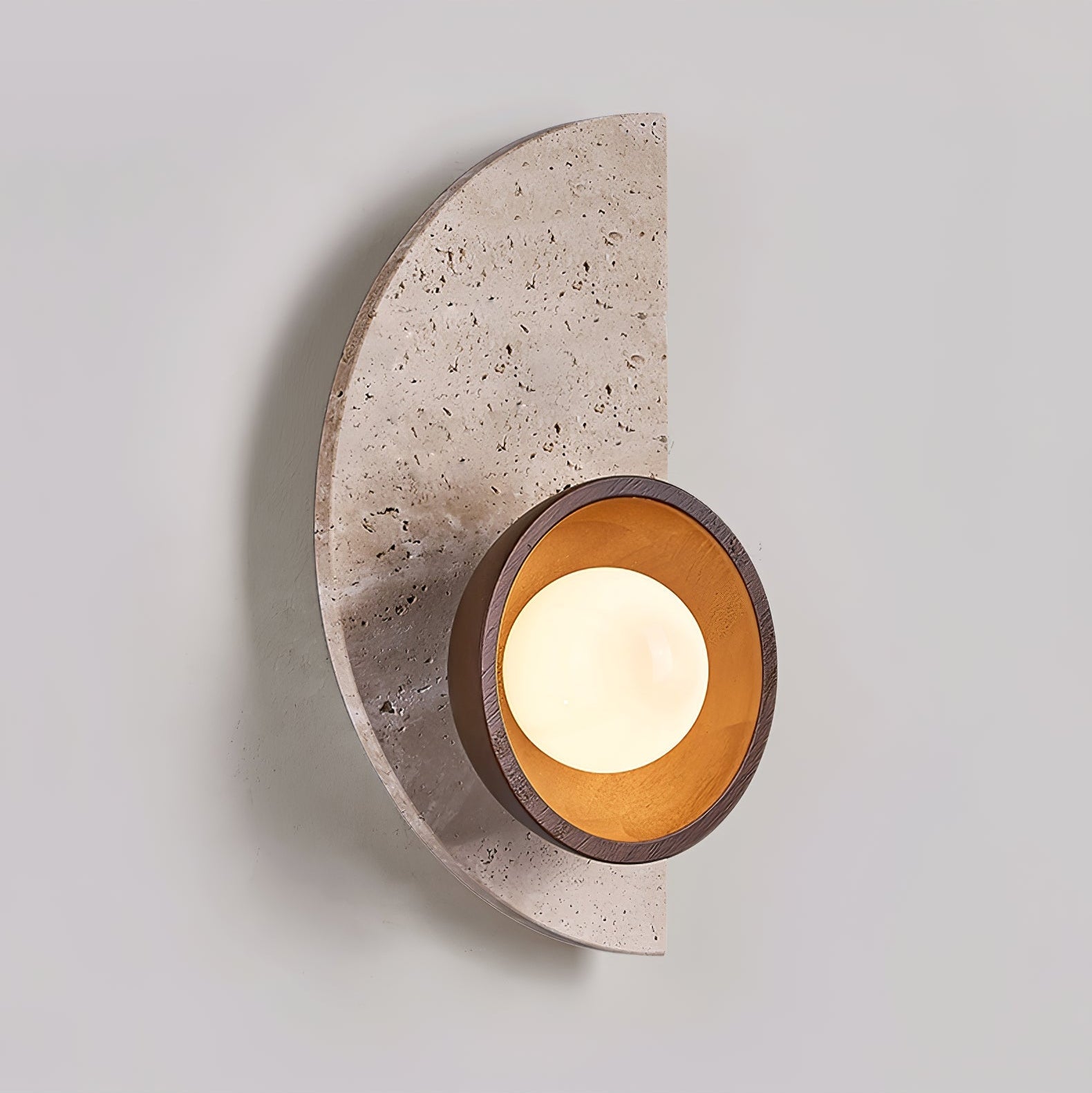 Fynor Arc Wall Sconce-Neutral Decor