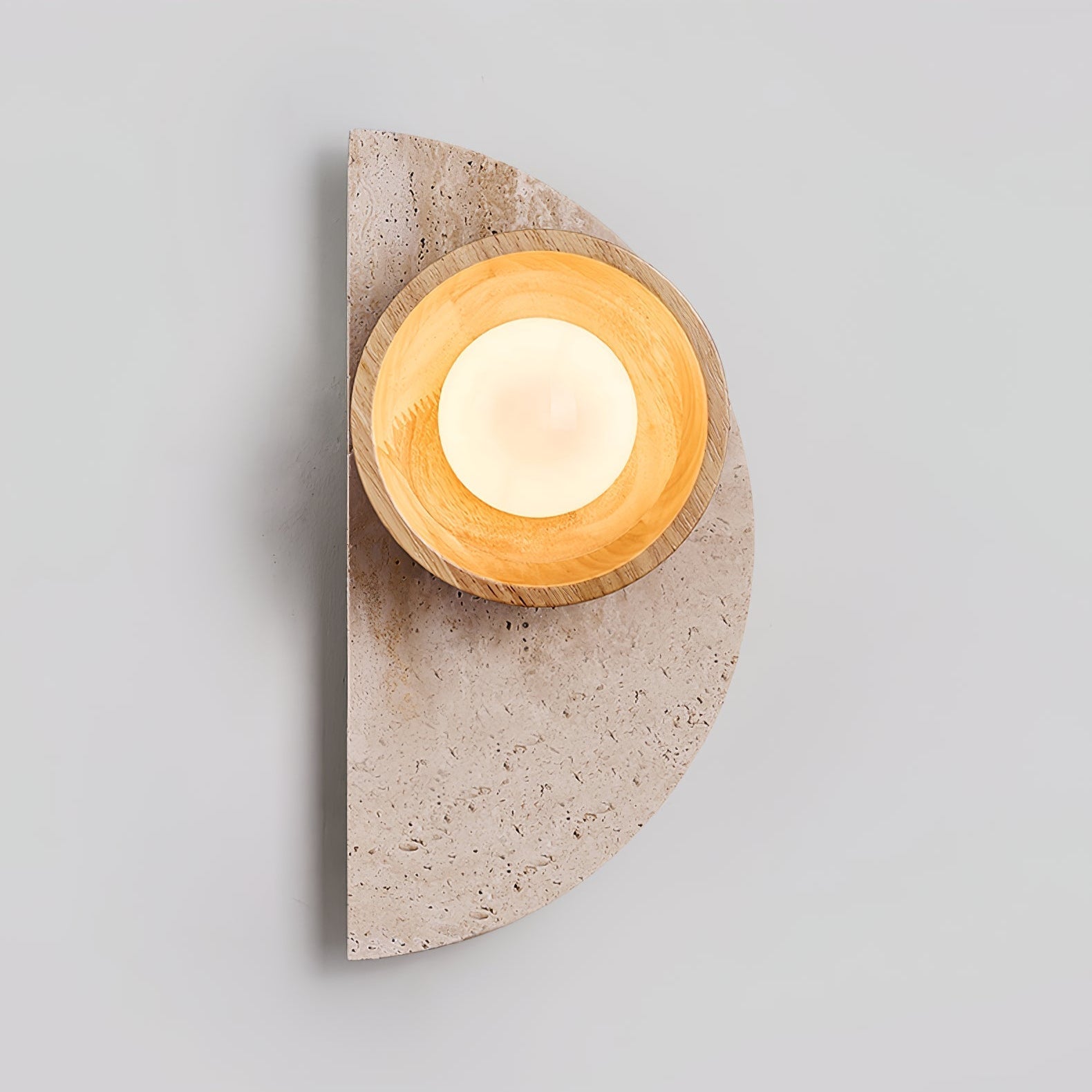 Fynor Arc Wall Sconce-Neutral Decor