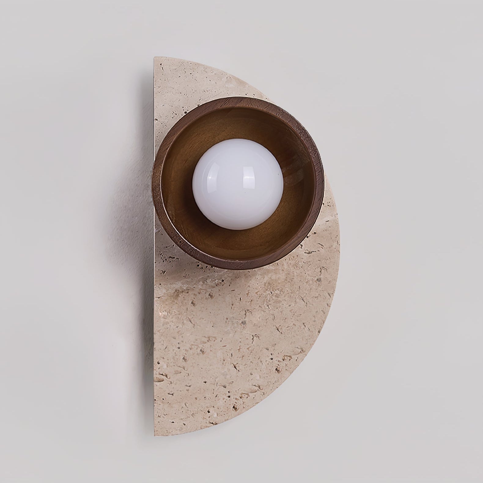 Fynor Arc Wall Sconce-Neutral Decor