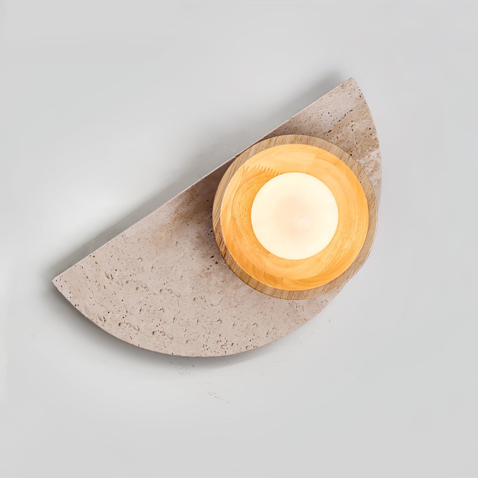 Fynor Arc Wall Sconce-Neutral Decor