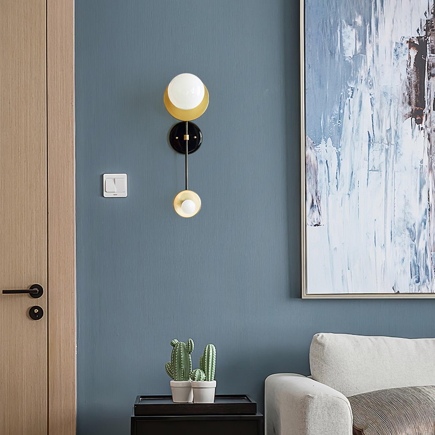 Balance Premium Elegance Scale Marble Wall Light-Neutral Decor
