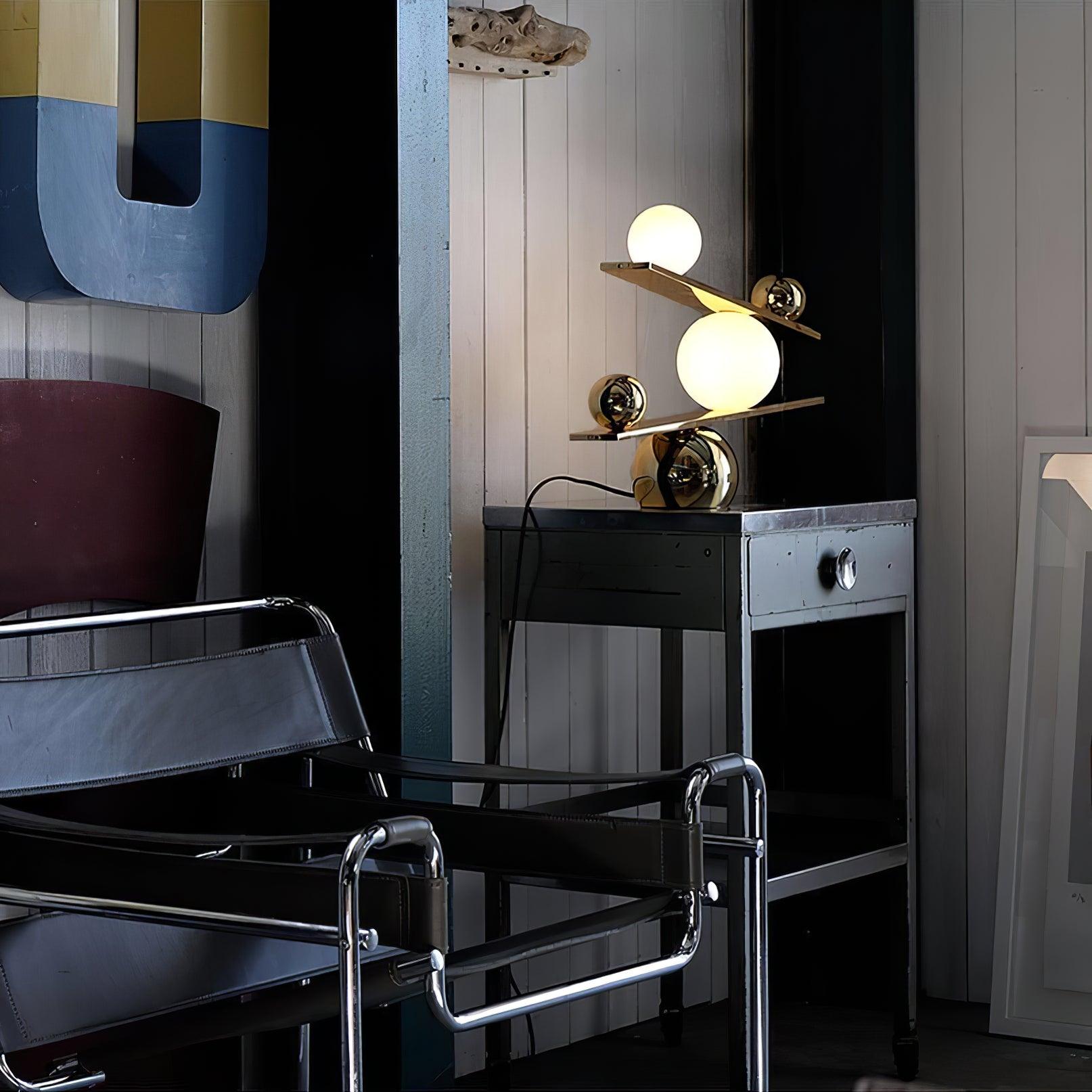 Usilus Table Lamp-Neutral Decor