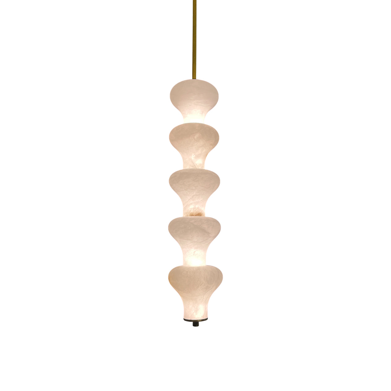 Balandres Alabaster Pendant Lamp against a neutral background.