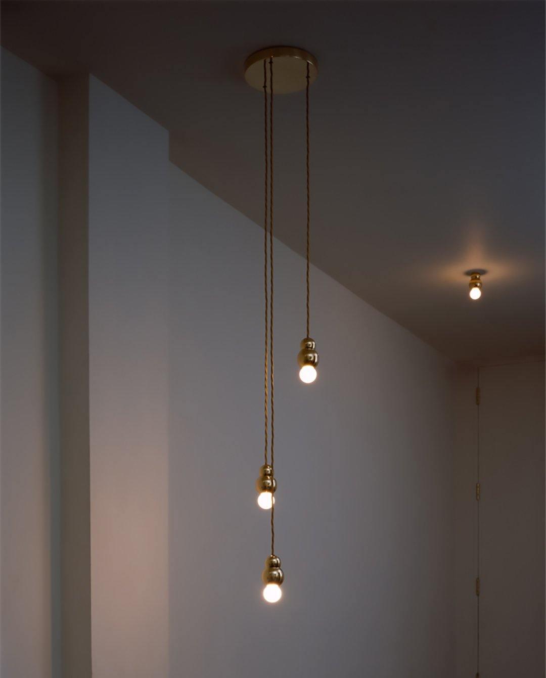 Bubbly Modern Glass Pendant Light-Neutral Decor