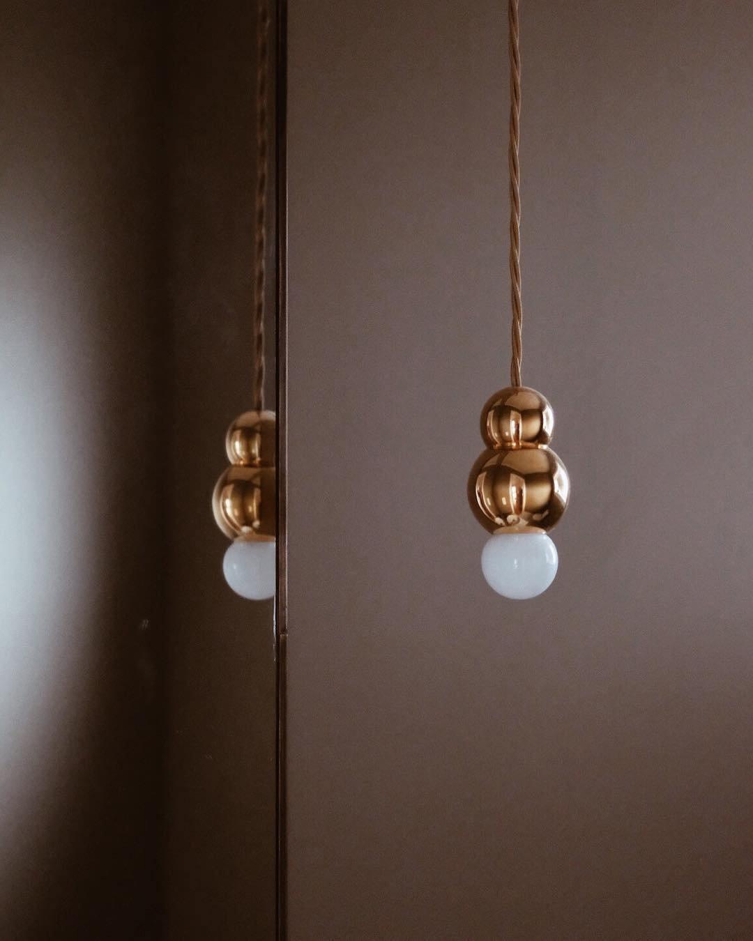 Bubbly Modern Glass Pendant Light-Neutral Decor
