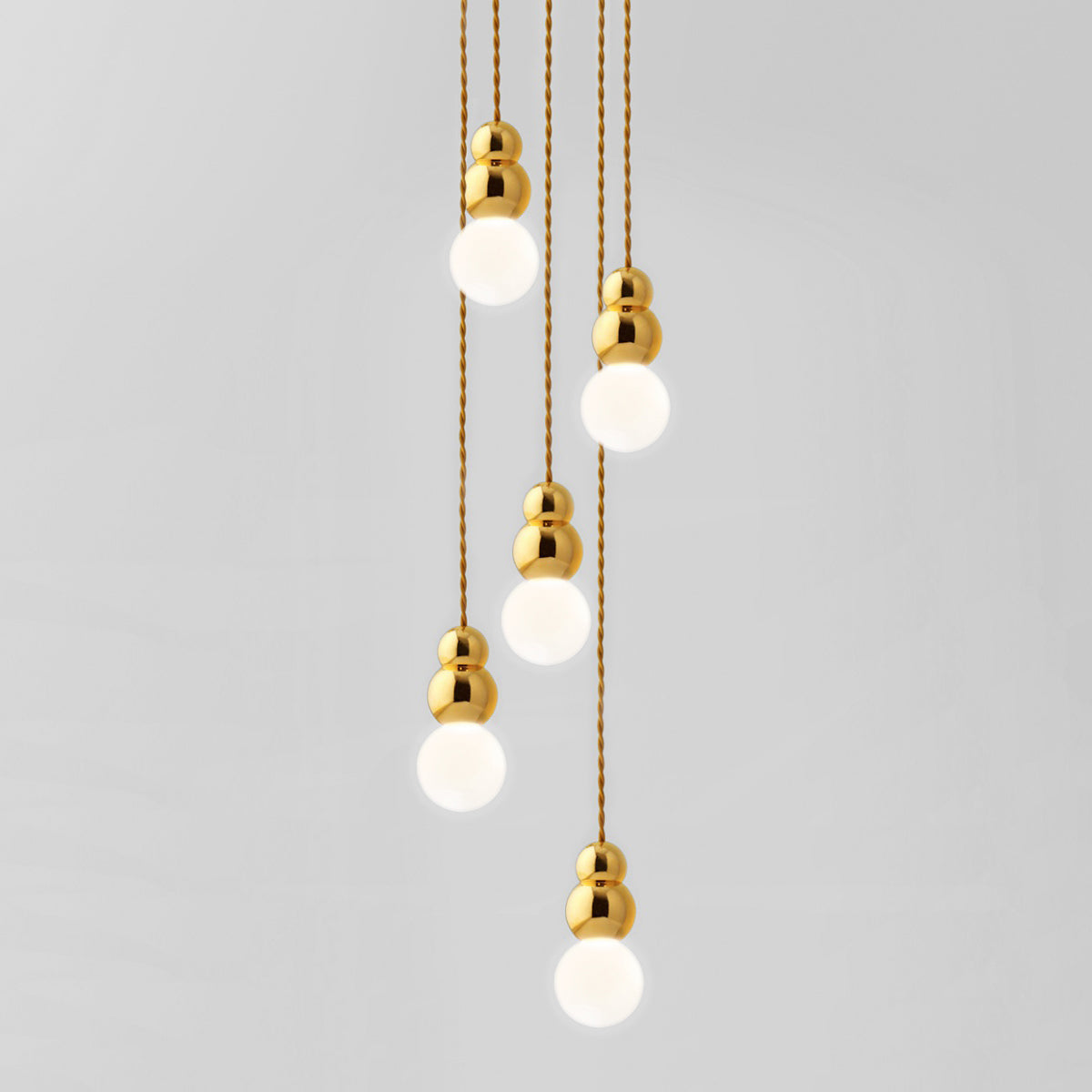 Bubbly Modern Glass Pendant Light-Neutral Decor
