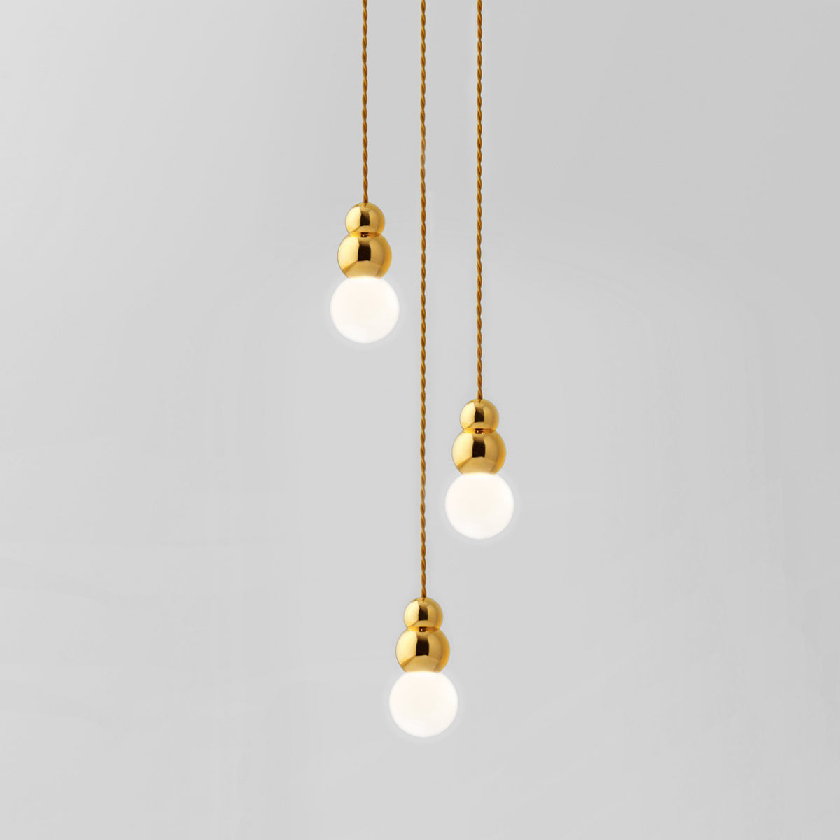 Bubbly Modern Glass Pendant Light-Neutral Decor