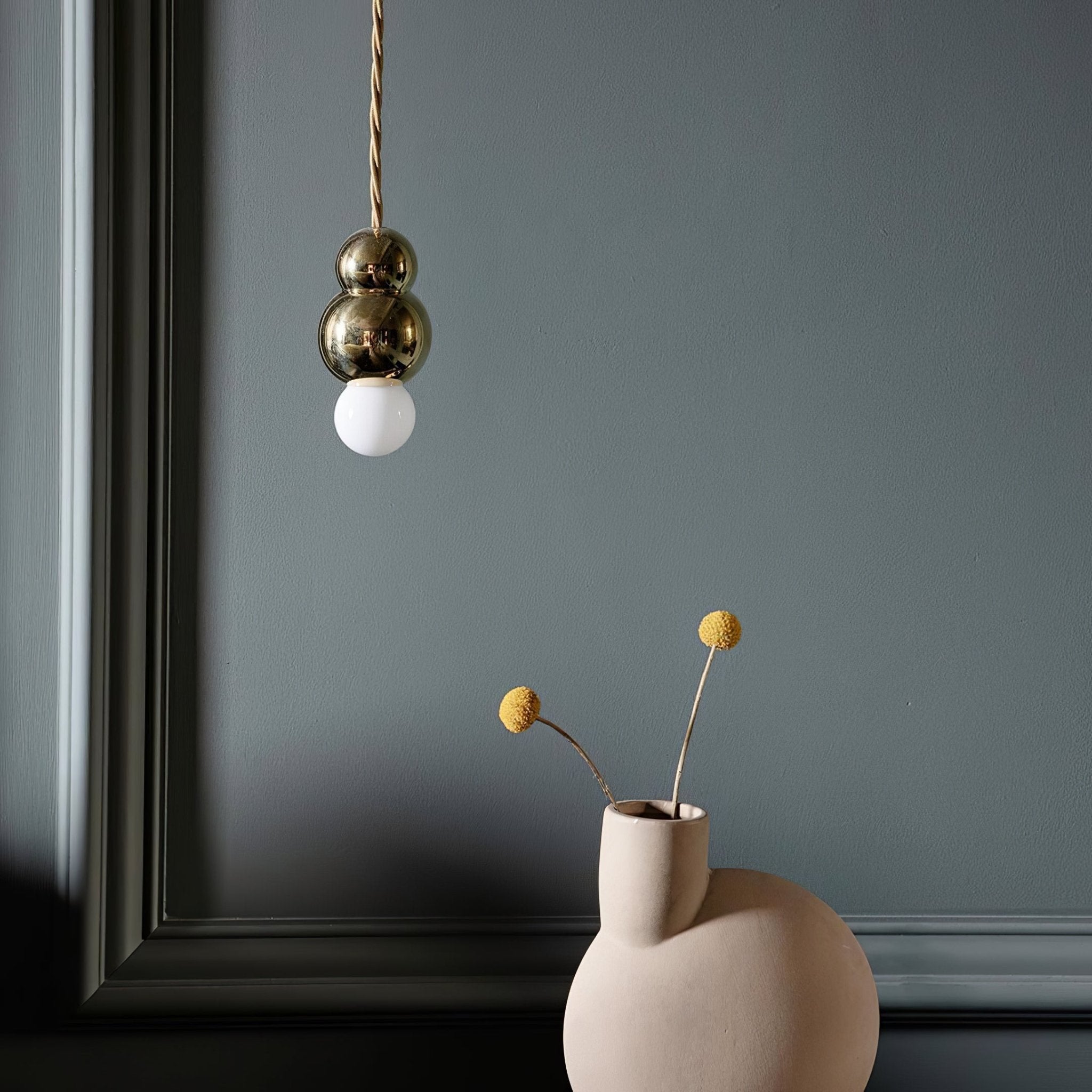 Bubbly Modern Glass Pendant Light-Neutral Decor