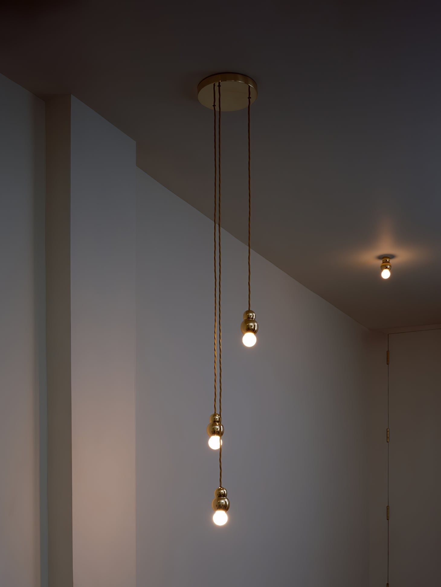 Bubbly Modern Glass Pendant Light-Neutral Decor