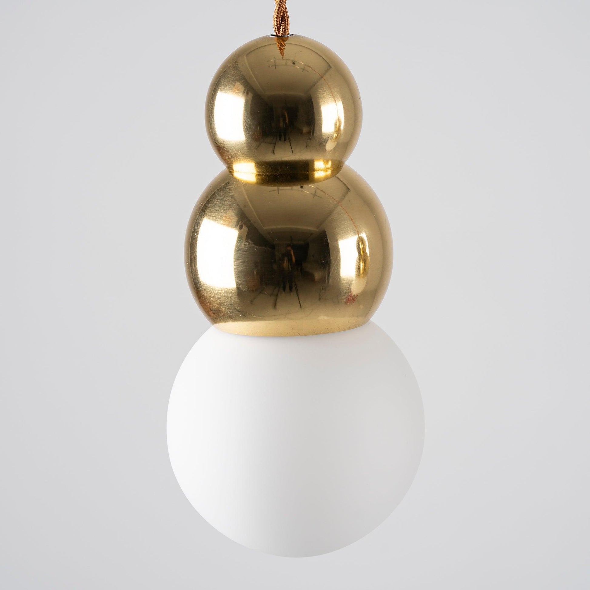 Bubbly Modern Glass Pendant Light-Neutral Decor
