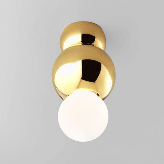 Oshaen Modern Minimalist Ball Mounted Wall Light-Neutral Decor