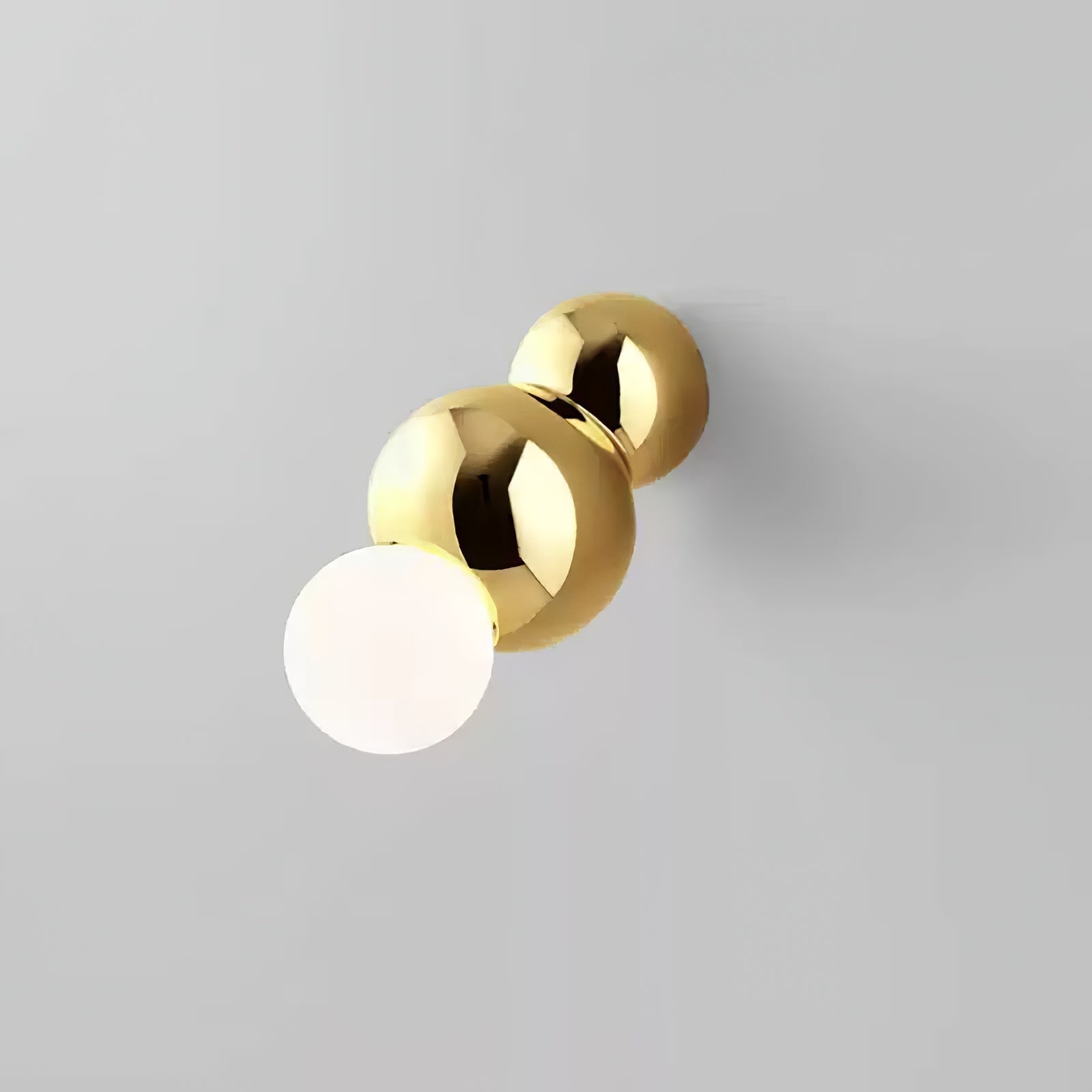 Oshaen Modern Minimalist Ball Mounted Wall Light-Neutral Decor
