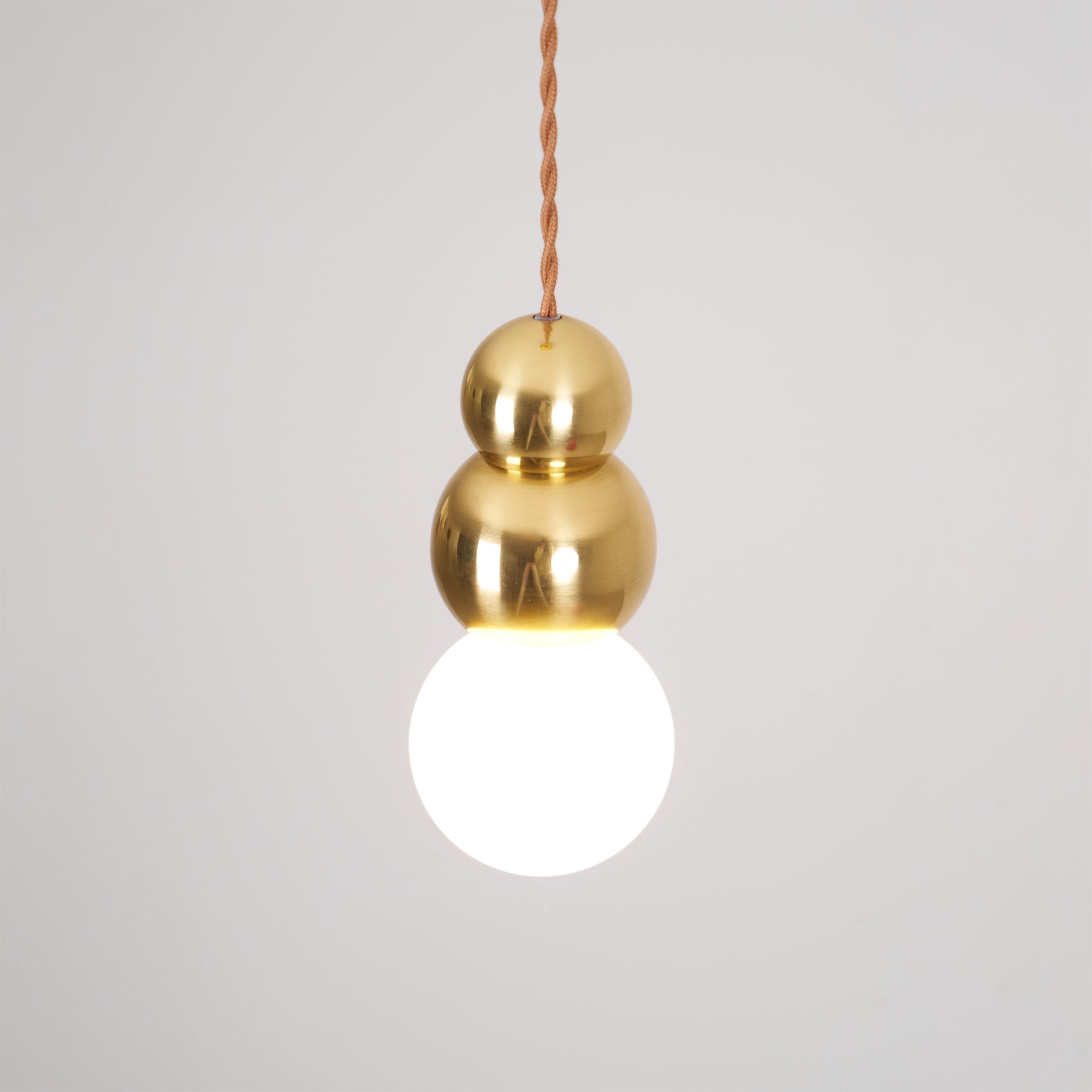Bubbly Modern Glass Pendant Light-Neutral Decor