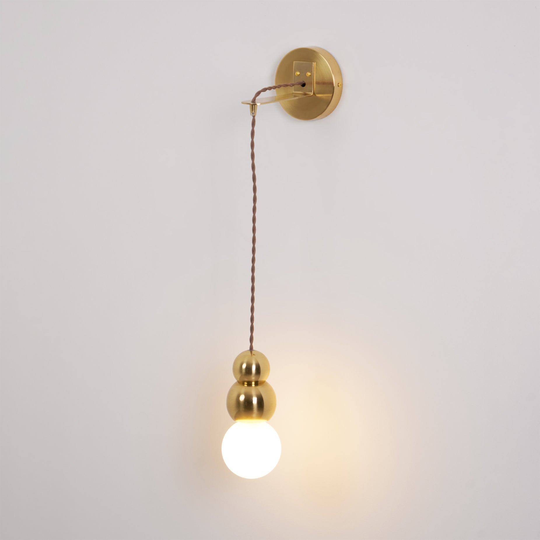 Cin Ball Series Glass Wall Light-Neutral Decor