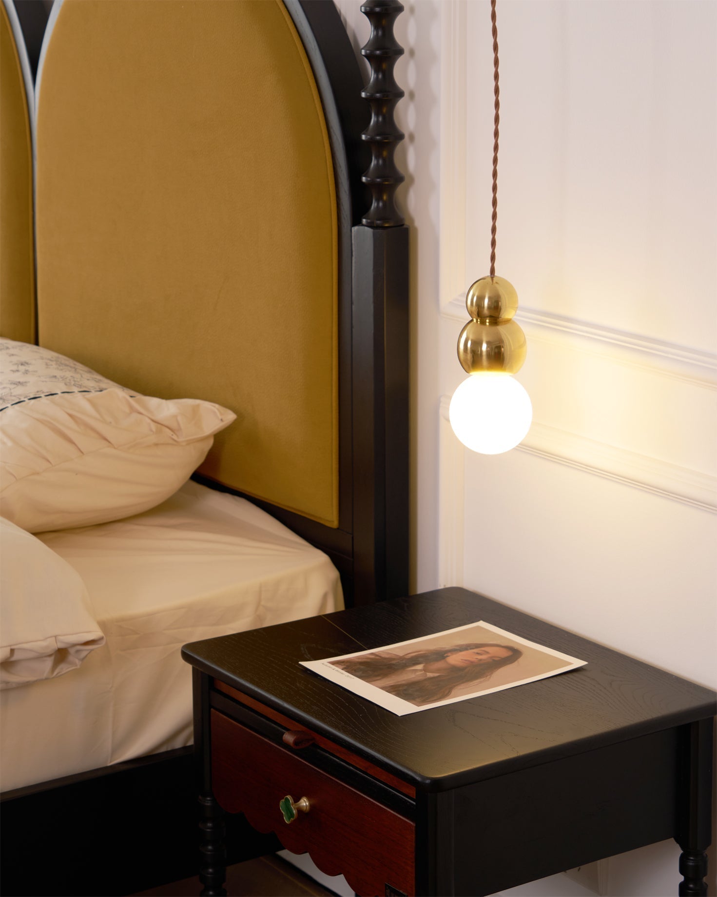Cin Ball Series Glass Wall Light-Neutral Decor