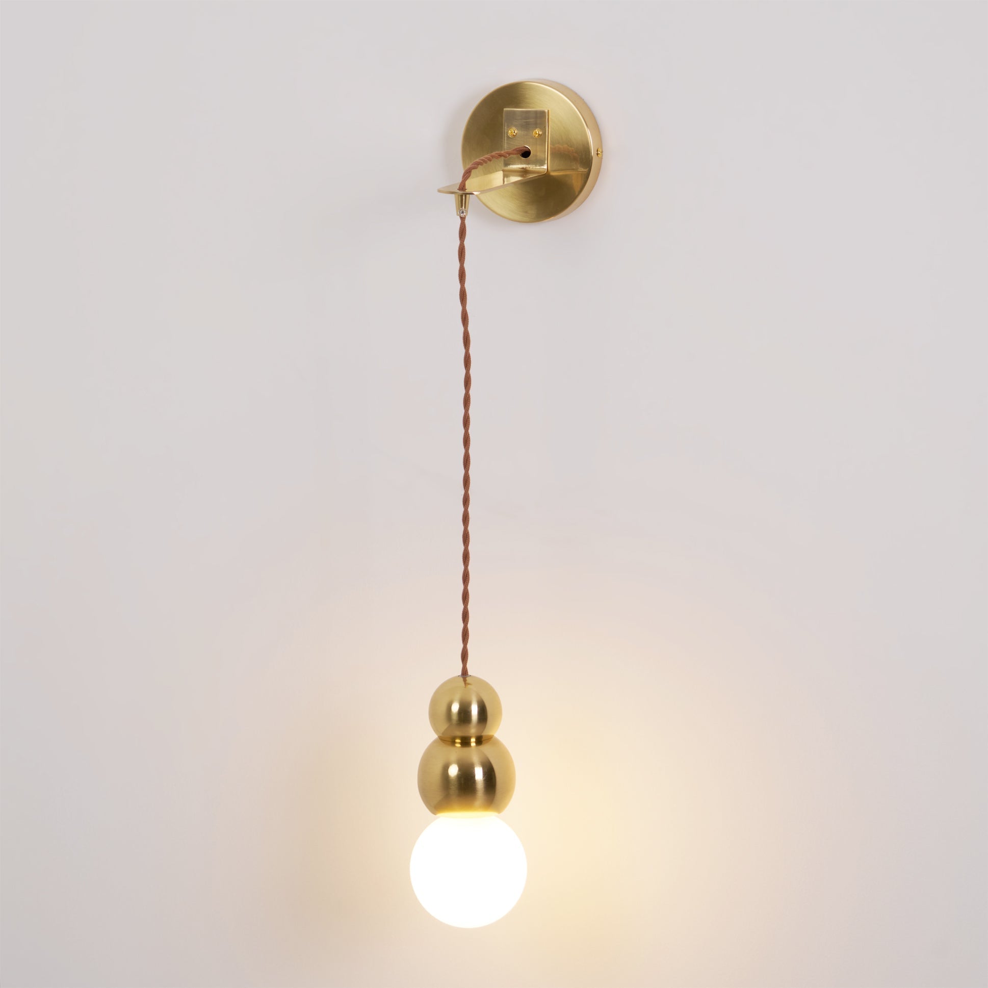 Cin Ball Series Glass Wall Light-Neutral Decor
