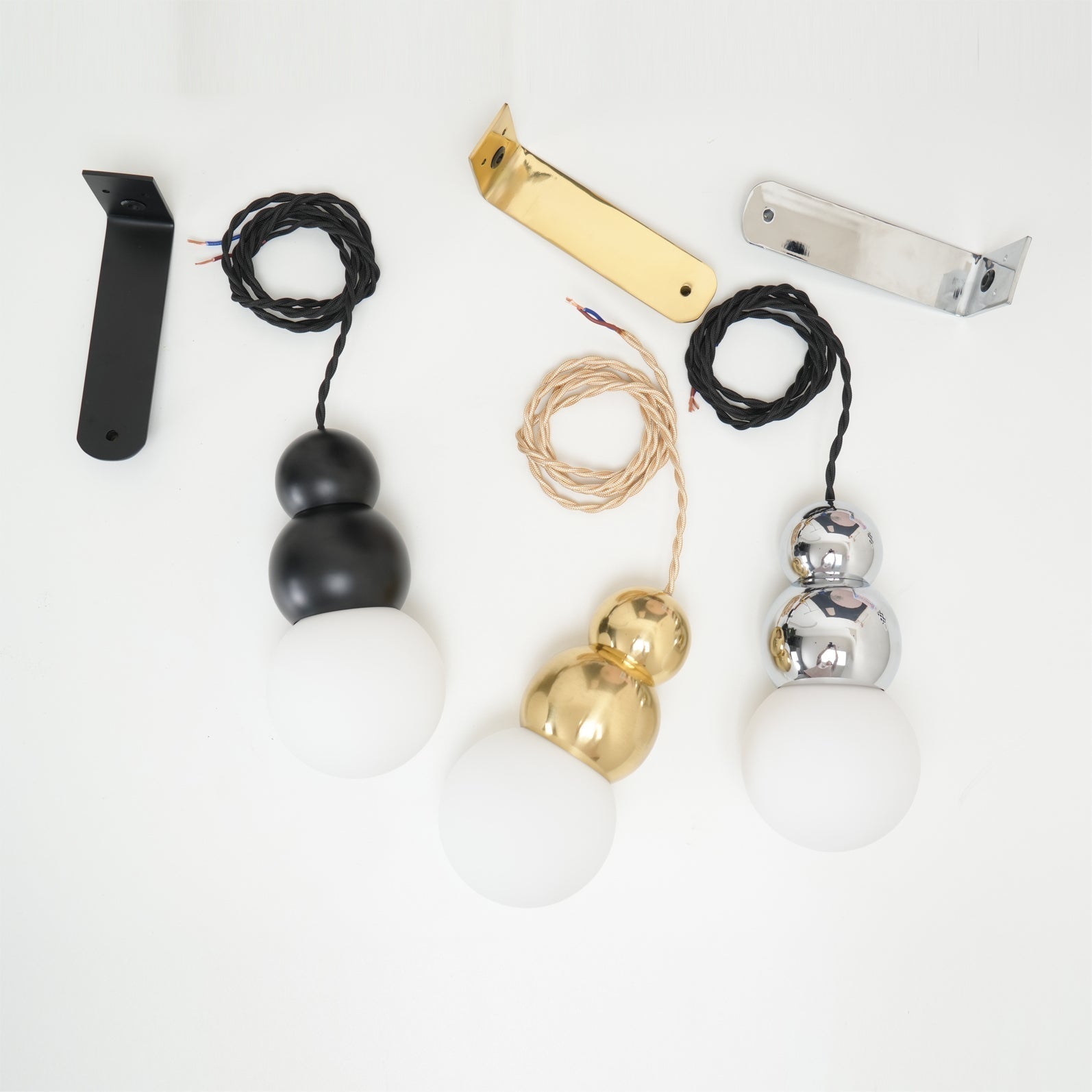 Cin Ball Series Glass Wall Light-Neutral Decor