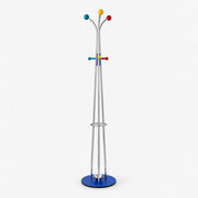 Ball Top Standing Coat Rack-Neutral Decor