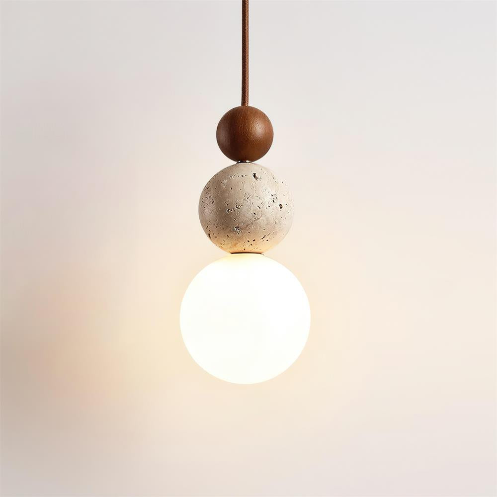 Ball Travertine Pendant Lamp