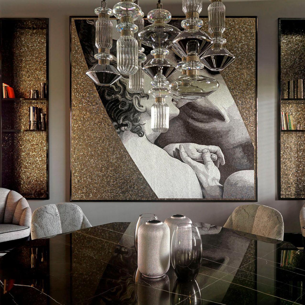 Ralenis Glass Light Luxury Pendant Lamp-Neutral Decor