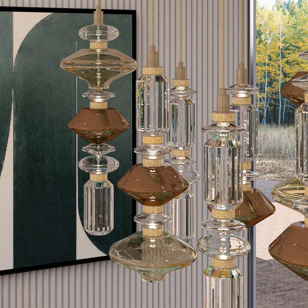 Ralenis Glass Light Luxury Pendant Lamp-Neutral Decor