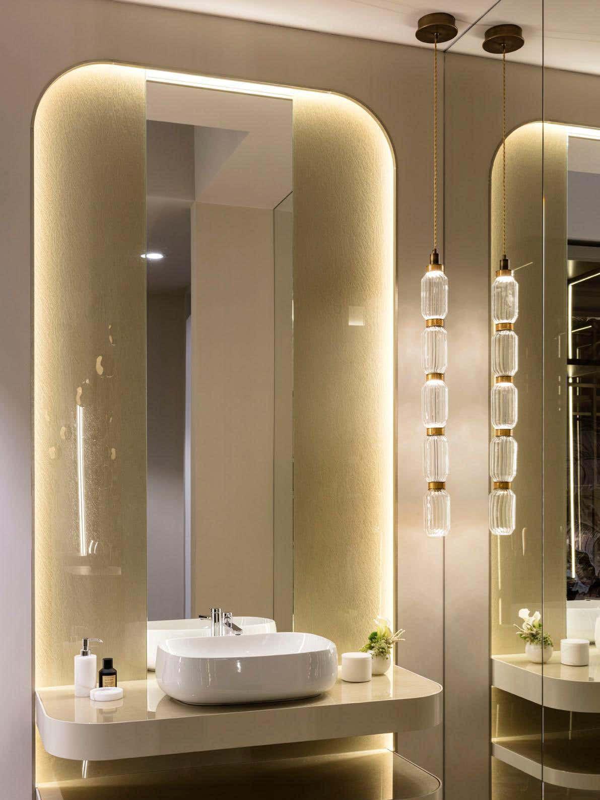 Ralenis Glass Light Luxury Pendant Lamp-Neutral Decor