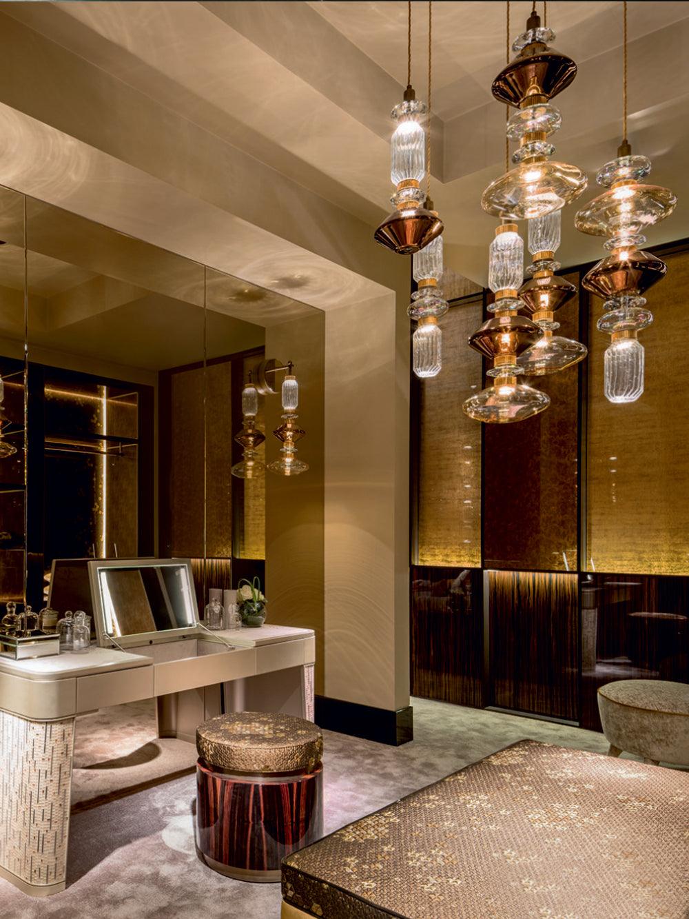 Ralenis Glass Light Luxury Pendant Lamp-Neutral Decor
