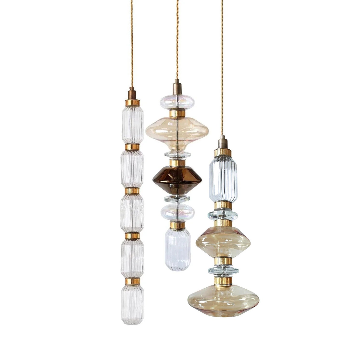 Ralenis Glass Light Luxury Pendant Lamp-Neutral Decor