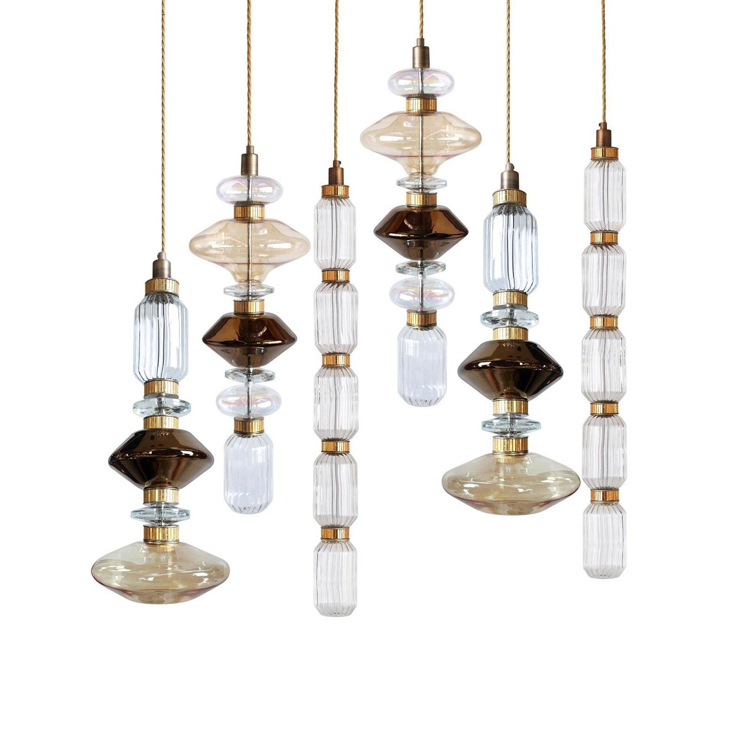 Ralenis Glass Light Luxury Pendant Lamp-Neutral Decor
