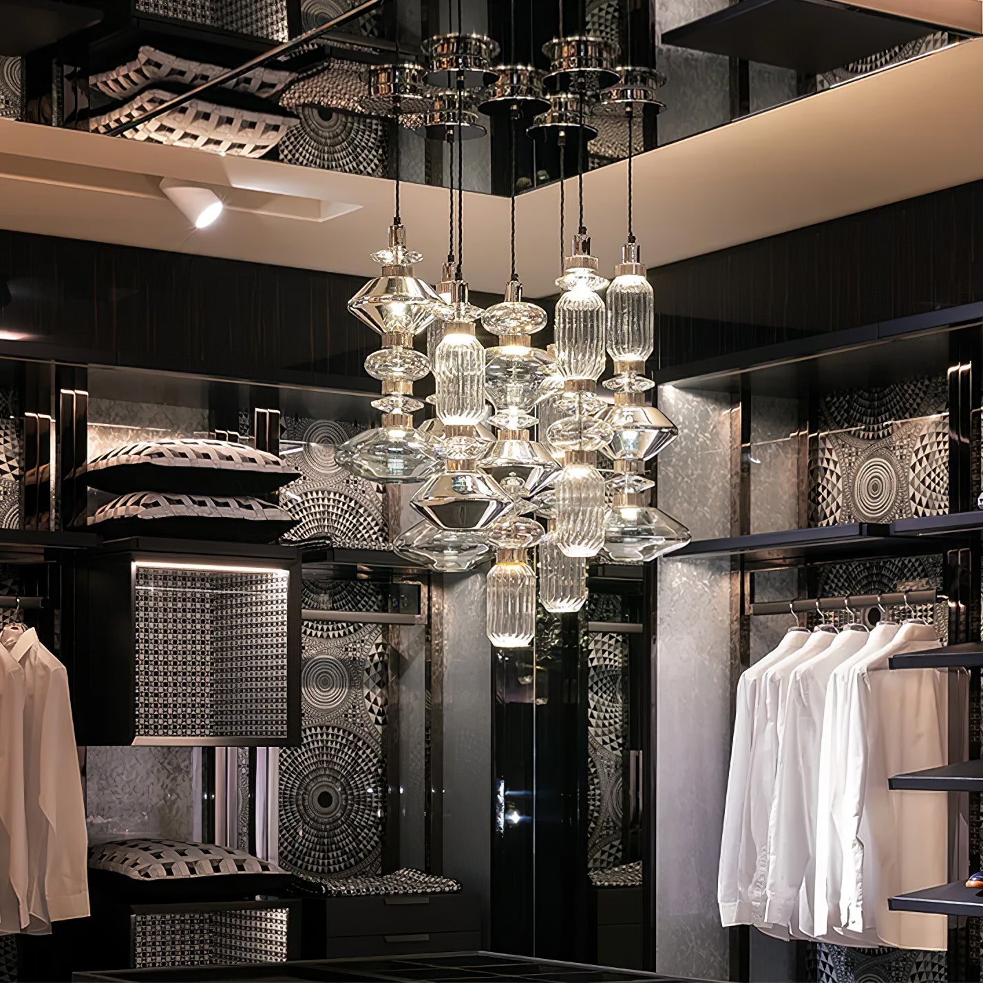 Ralenis Glass Light Luxury Pendant Lamp-Neutral Decor