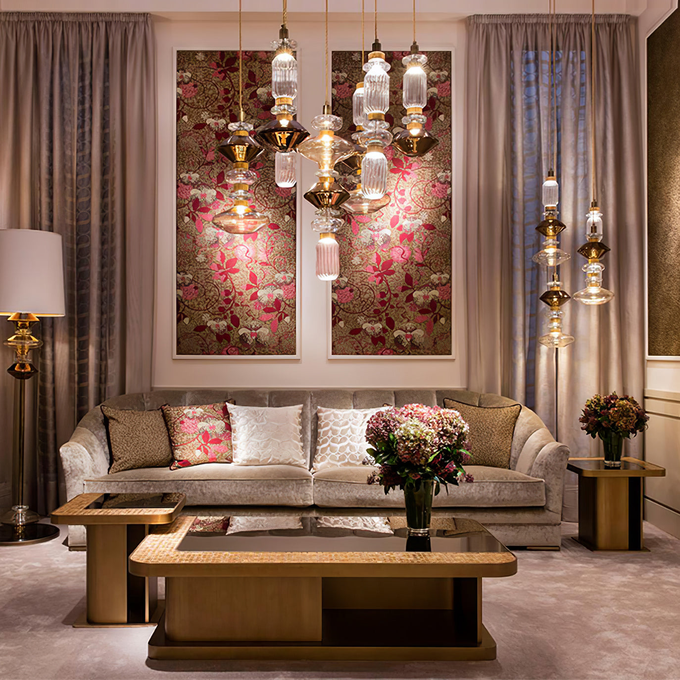 Ralenis Glass Light Luxury Pendant Lamp-Neutral Decor