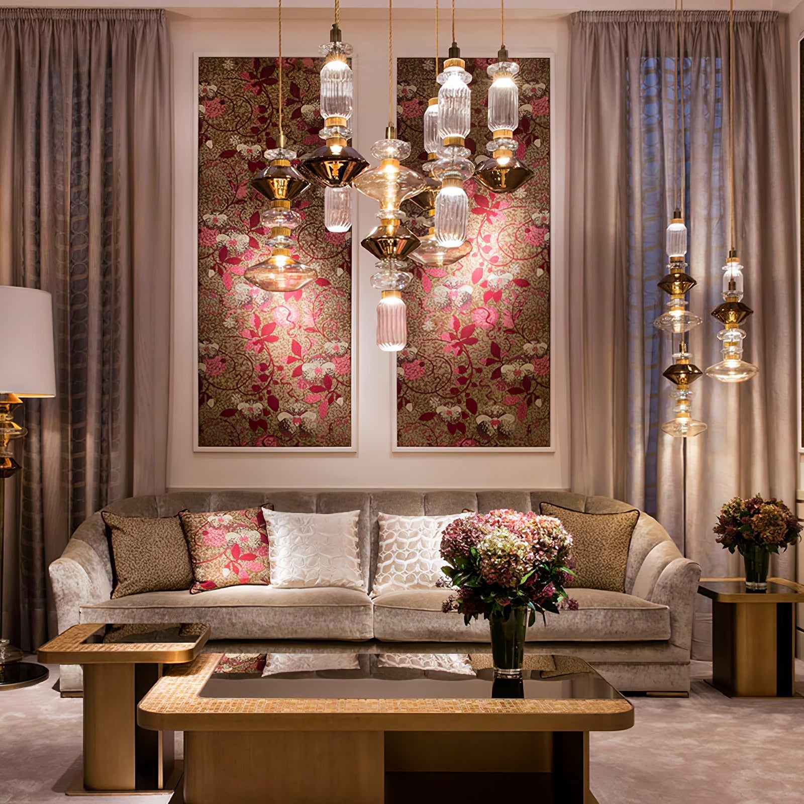 Ralenis Glass Light Luxury Pendant Lamp-Neutral Decor