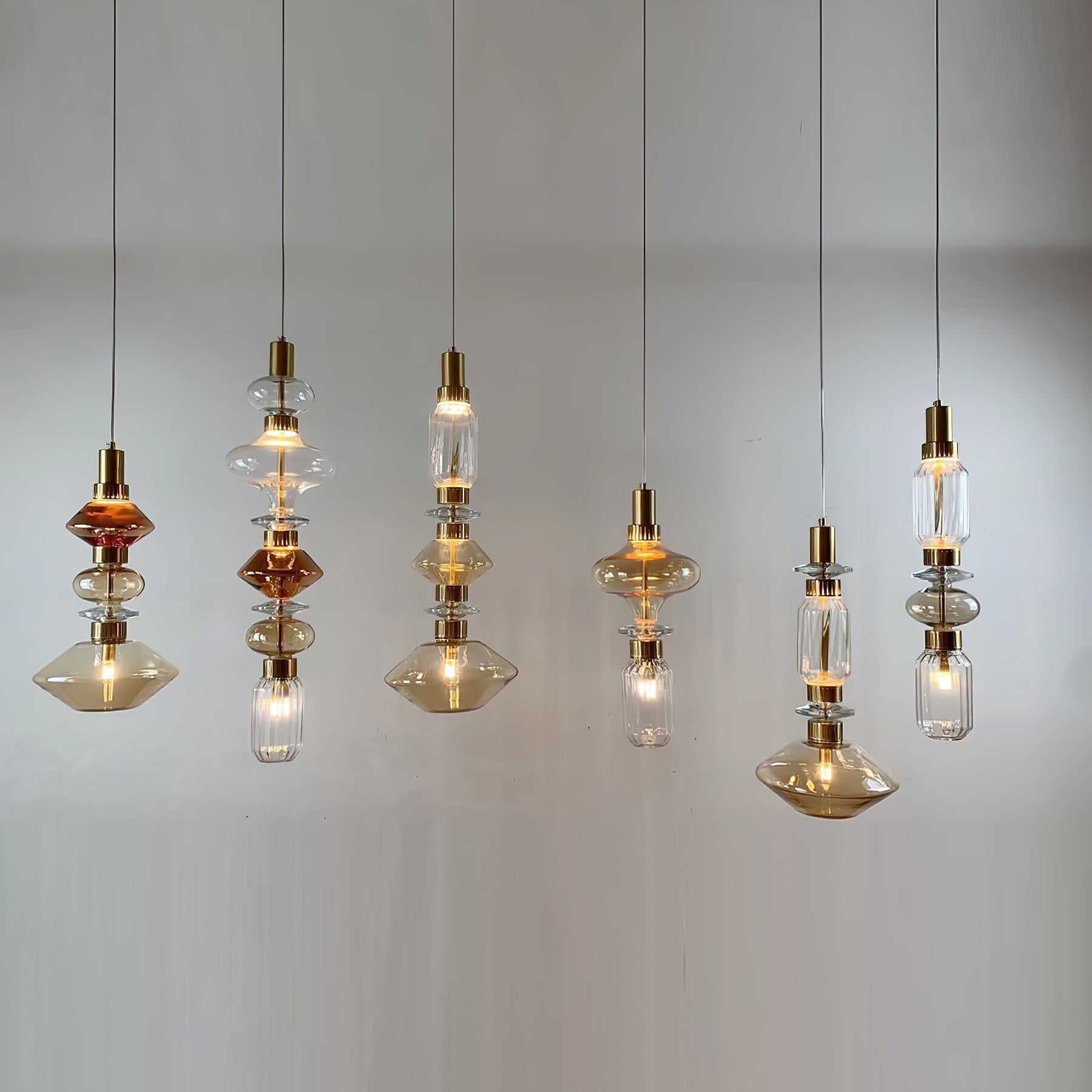 Ralenis Glass Light Luxury Pendant Lamp-Neutral Decor