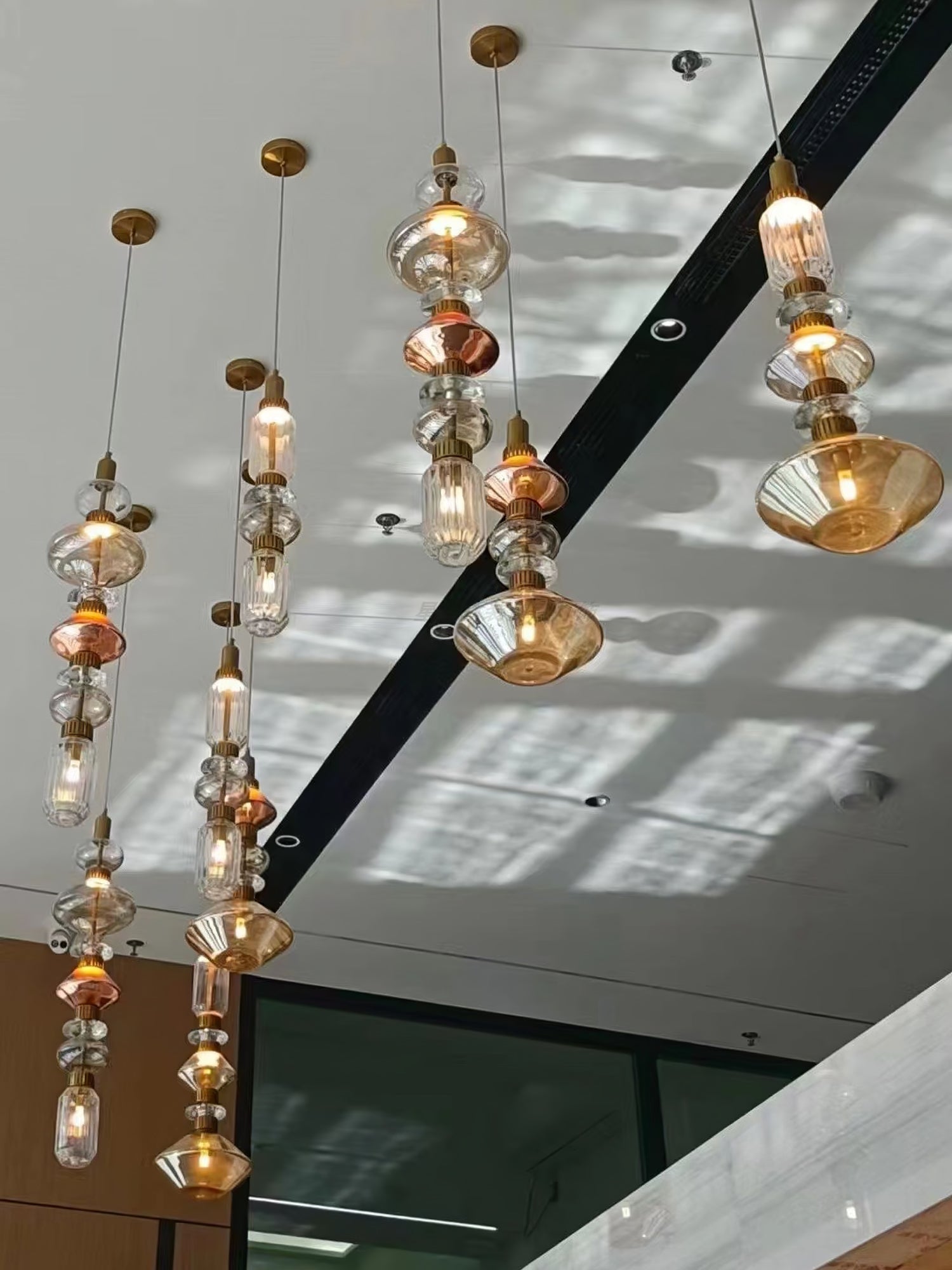 Ralenis Glass Light Luxury Pendant Lamp-Neutral Decor