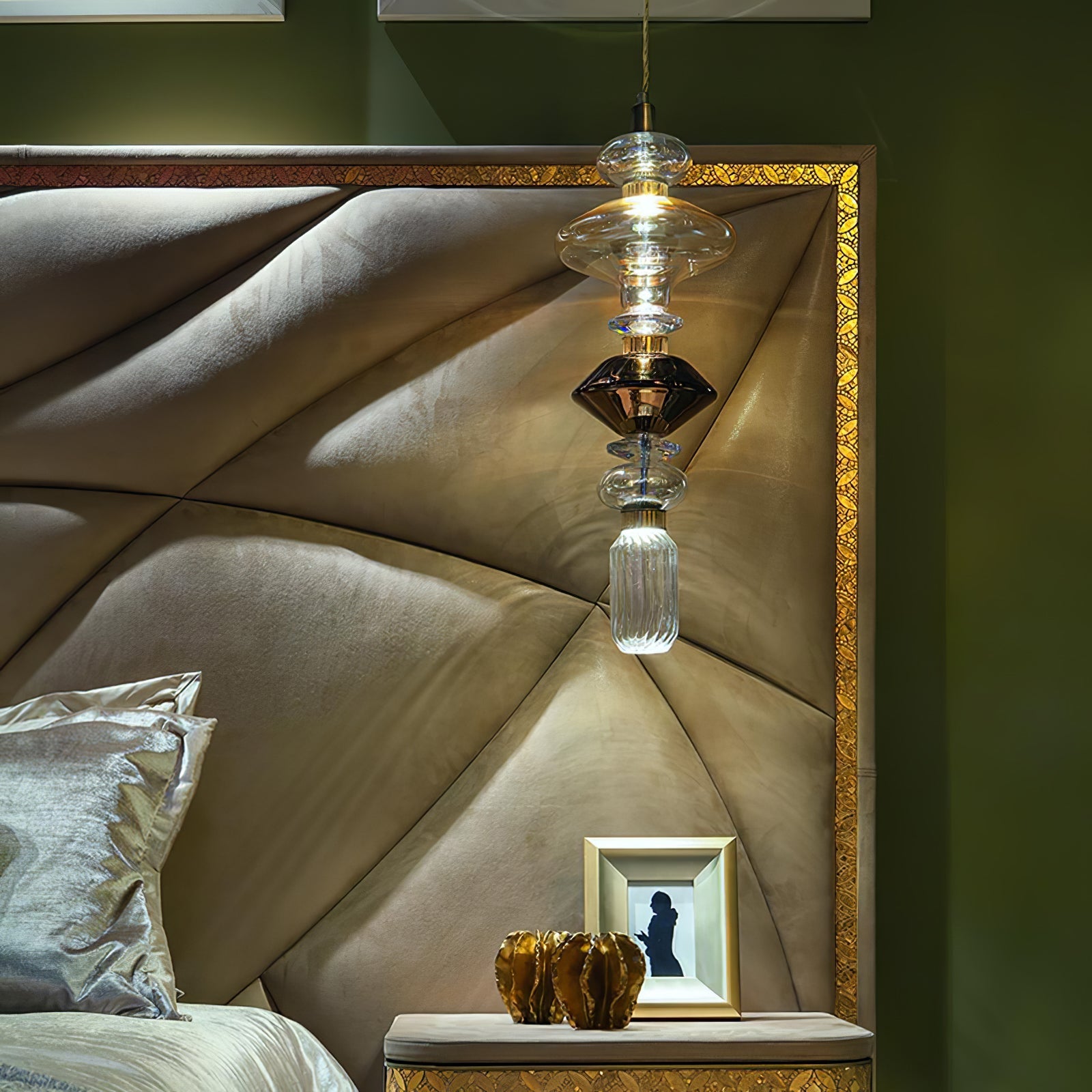 Ralenis Glass Light Luxury Pendant Lamp-Neutral Decor