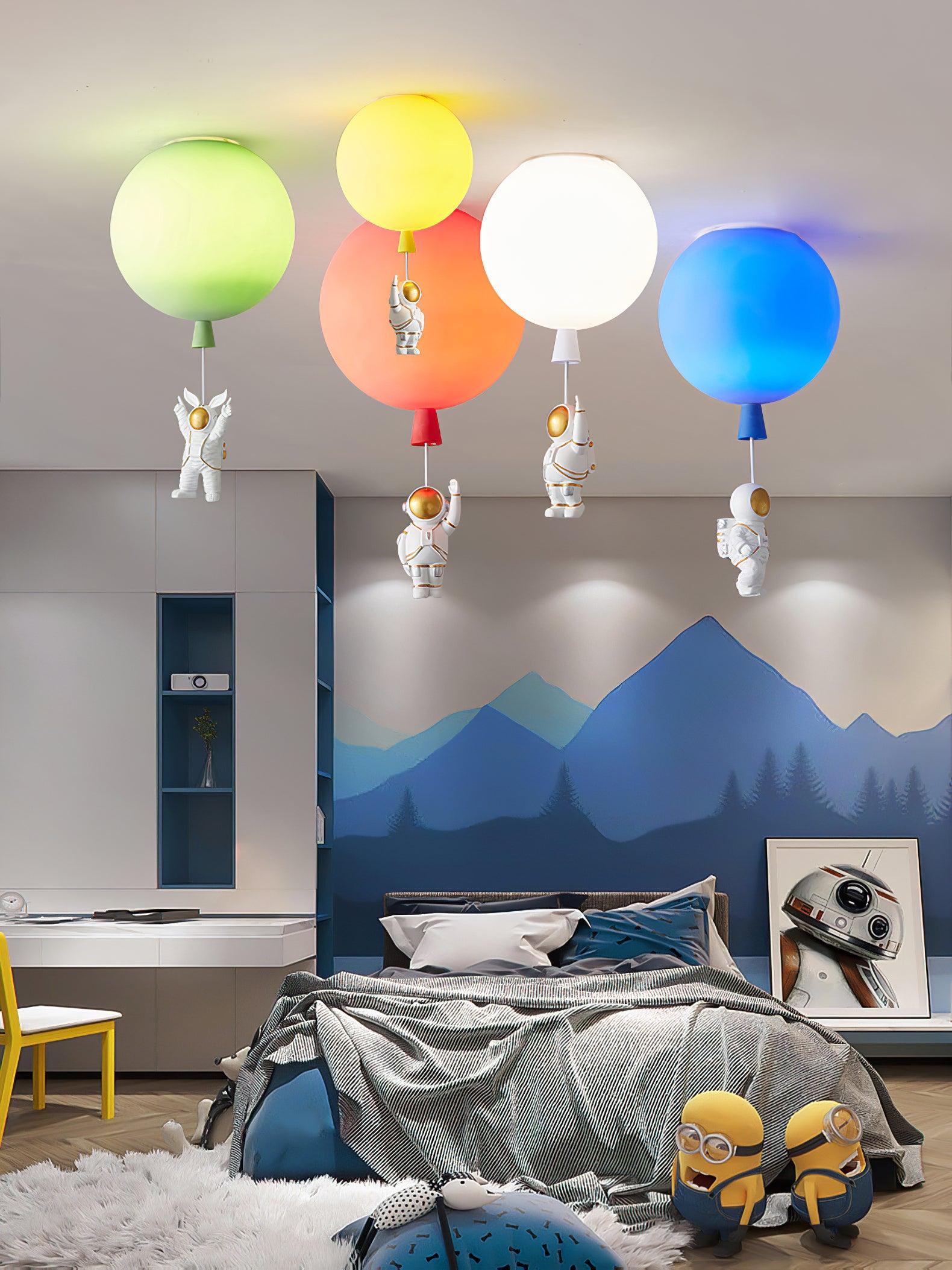 Brinox Unique Balloon Glossy Ceiling Light-Neutral Decor