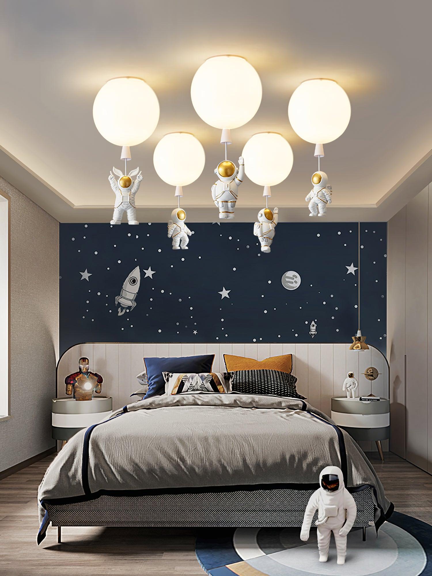 Brinox Unique Balloon Glossy Ceiling Light-Neutral Decor