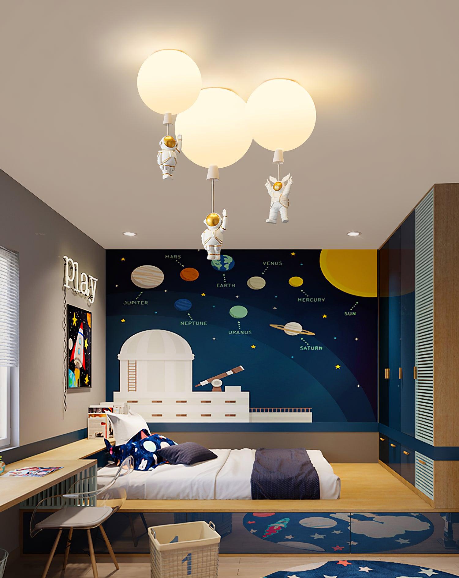 Brinox Unique Balloon Glossy Ceiling Light-Neutral Decor