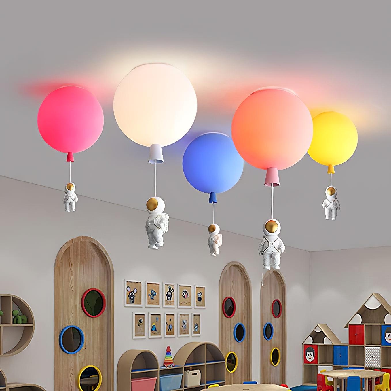 Brinox Unique Balloon Glossy Ceiling Light-Neutral Decor